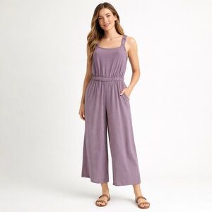 Wasabi + Mint Dusty Lilac Jumpsuit